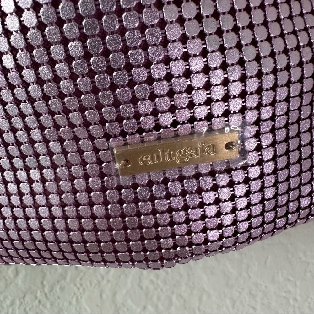 NWOT Cult Gaia HERA SHOULDER BAG Pink - Picture 4 of 10